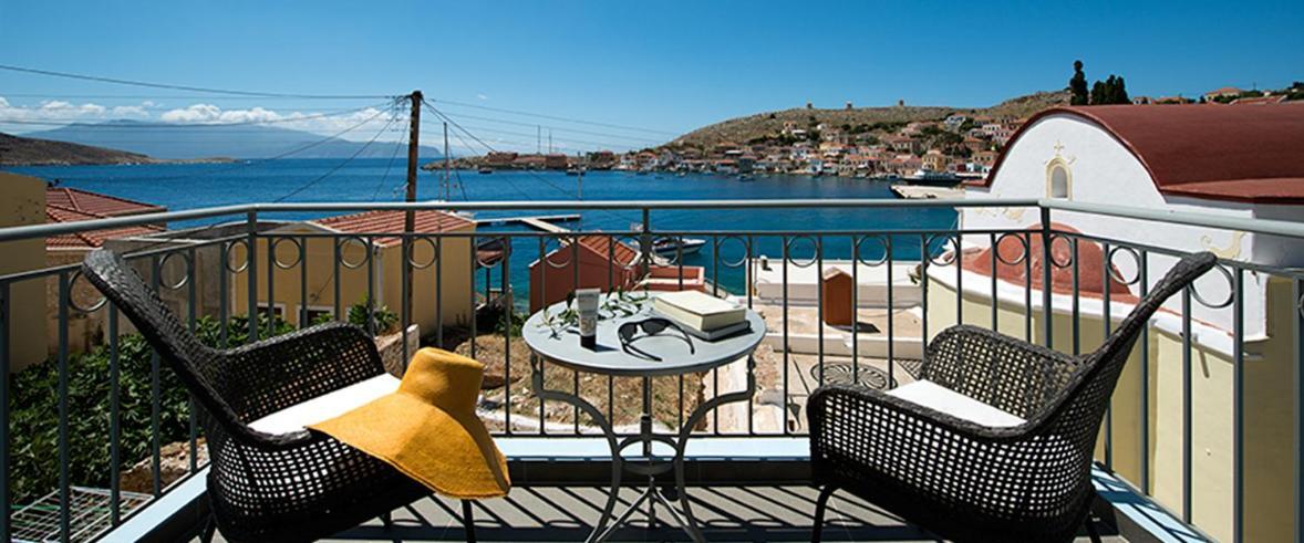 Villa Kalypso Chalki Town Exterior foto