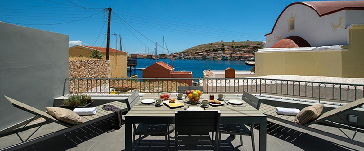 Villa Kalypso Chalki Town Exterior foto