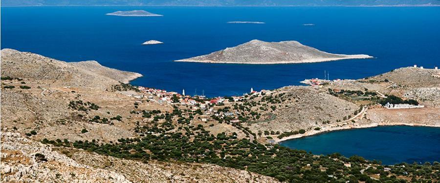 Villa Kalypso Chalki Town Exterior foto
