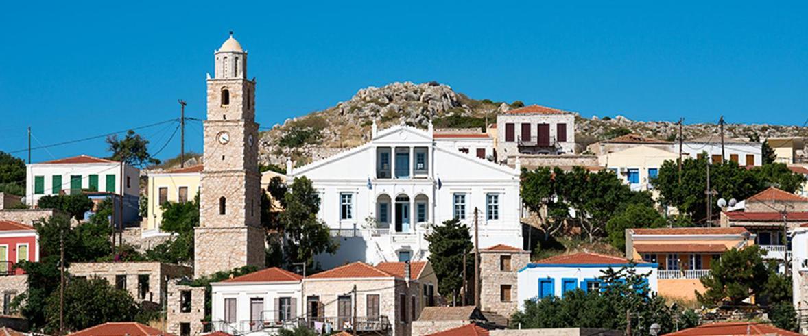 Villa Kalypso Chalki Town Exterior foto