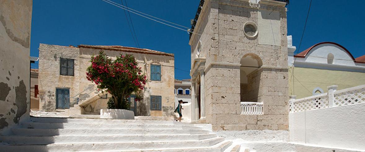 Villa Kalypso Chalki Town Exterior foto