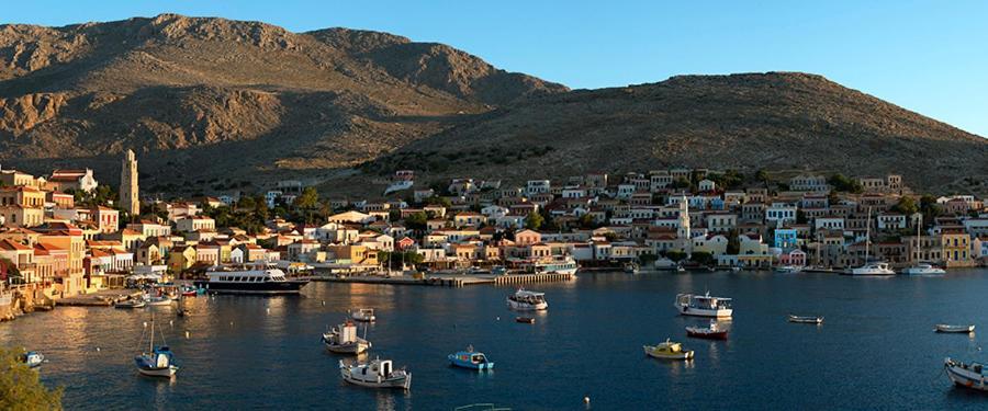 Villa Kalypso Chalki Town Exterior foto