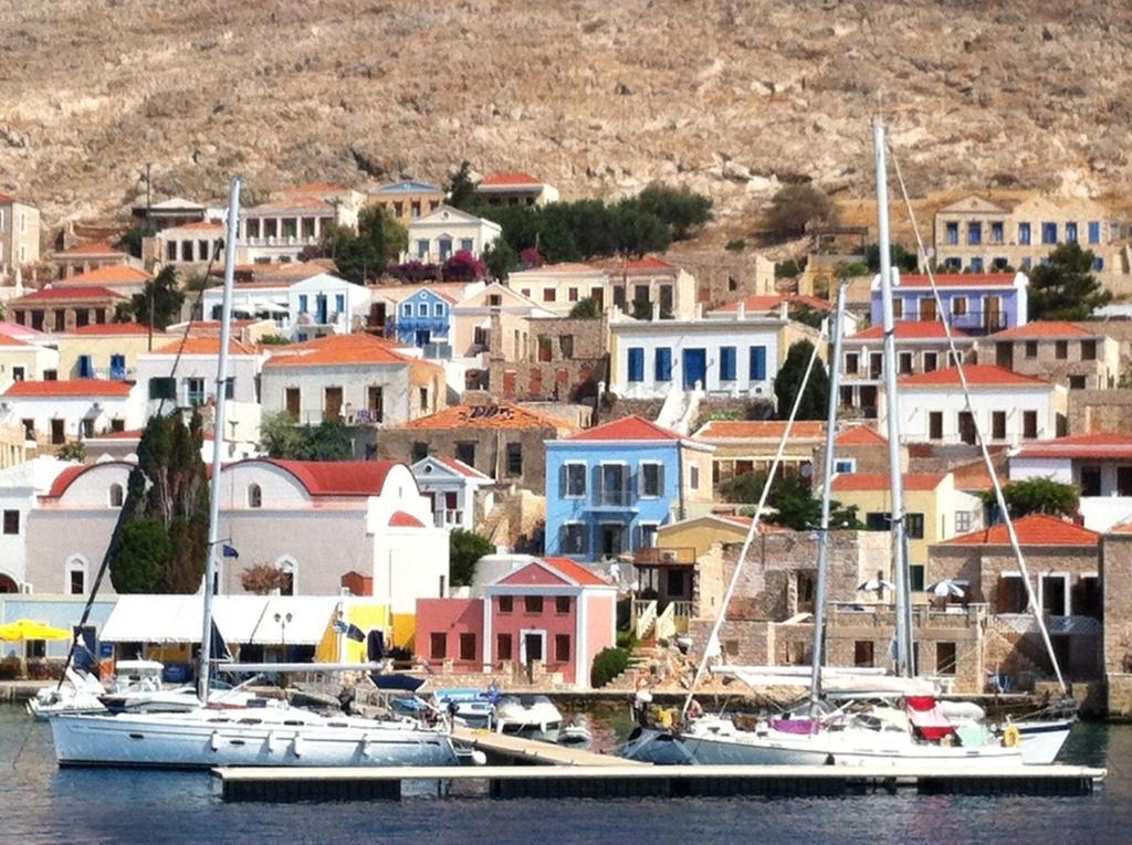 Villa Kalypso Chalki Town Exterior foto