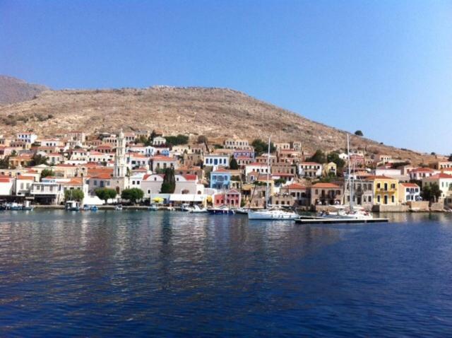Villa Kalypso Chalki Town Exterior foto