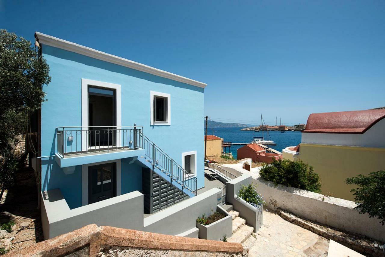 Villa Kalypso Chalki Town Exterior foto