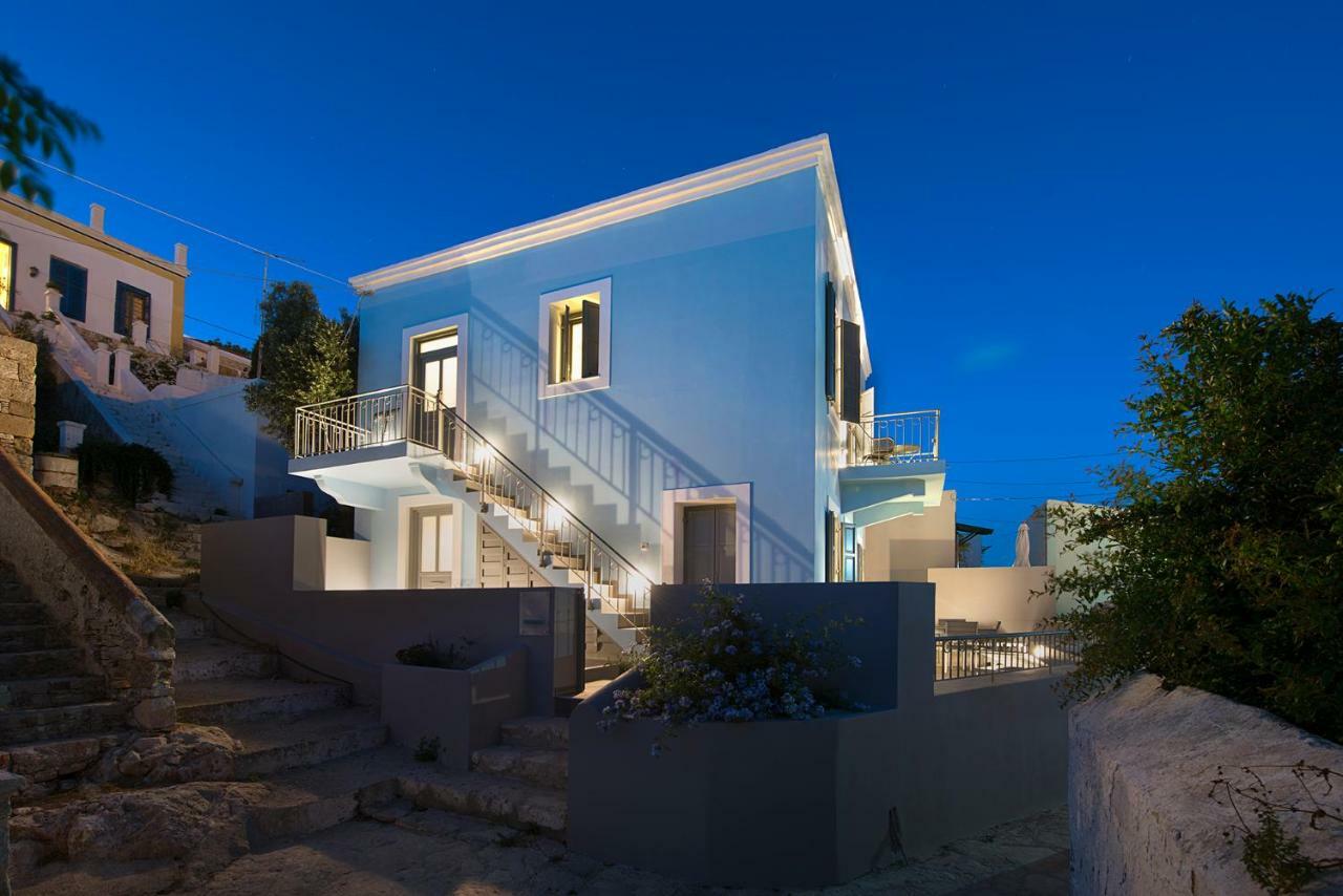 Villa Kalypso Chalki Town Exterior foto