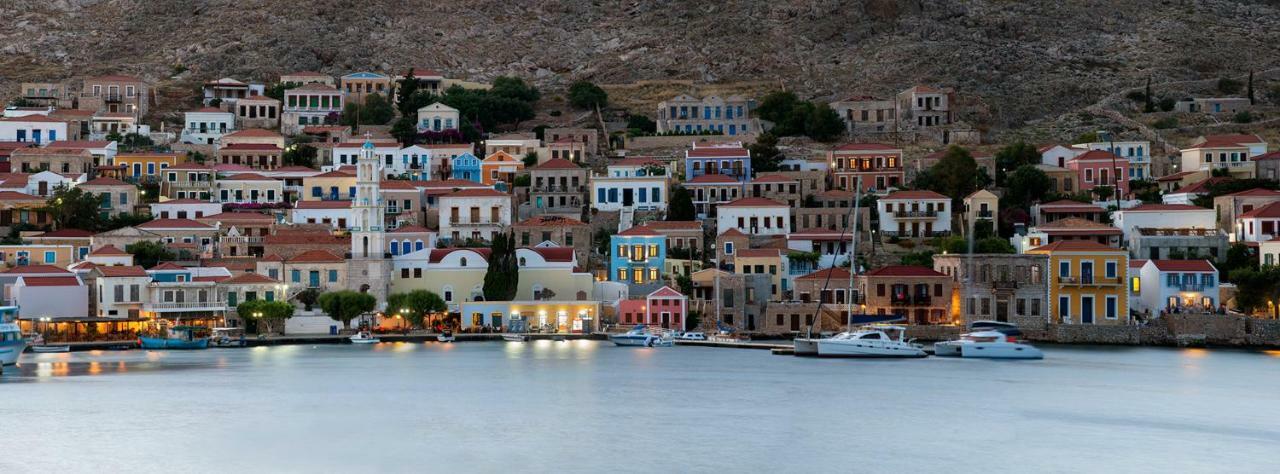 Villa Kalypso Chalki Town Exterior foto