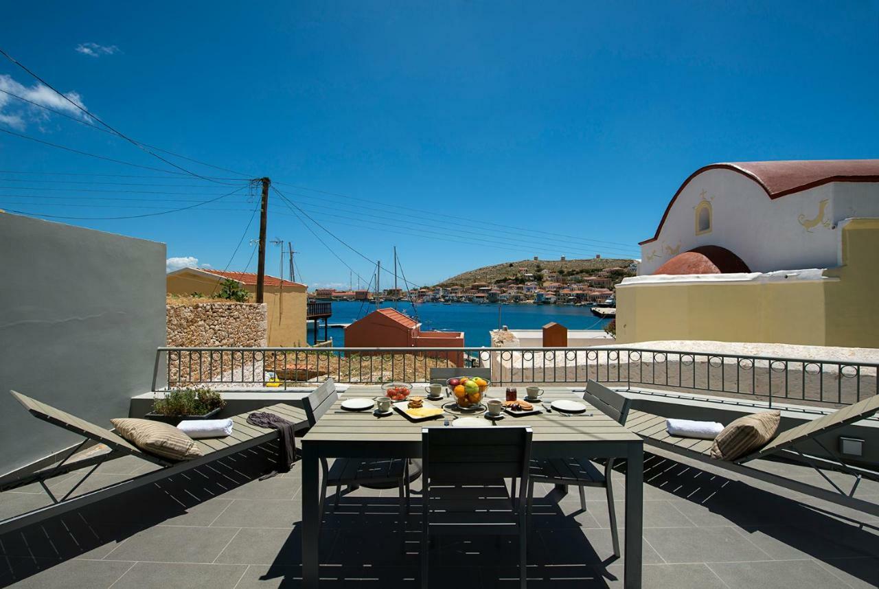 Villa Kalypso Chalki Town Exterior foto