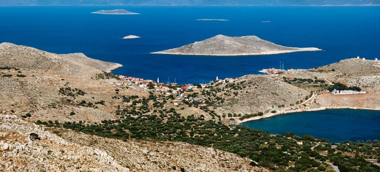 Villa Kalypso Chalki Town Exterior foto